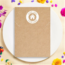 Carte d'affichage simple Kraft Papier Collier Brac