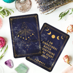 Carte d'Affirmation Boho Celestial Vibrational