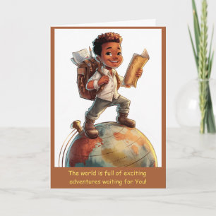 Carte d'affirmation Grand Monde