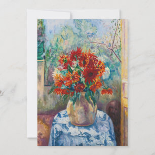 Carte Dahlias, Saint-Tropez   Henri Manguin
