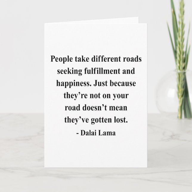 Carte dalai lama citation 1a (Devant)