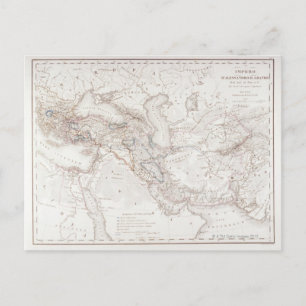 Carte d'Alexandre le Grand Empire
