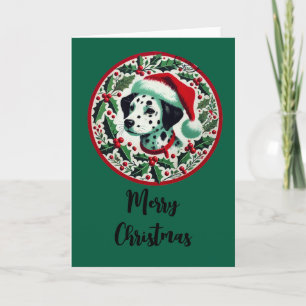 Carte Dalmatie de Noël