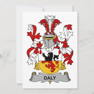 Carte Daly Family Crest