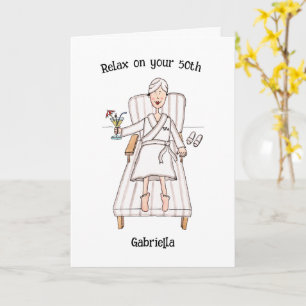 Carte Dame Anniversaire Spa