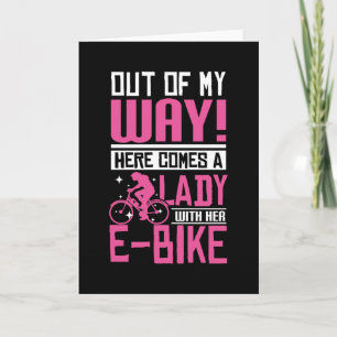 Carte Dame e-bike