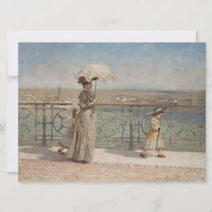 Carte Dame et filles sur le pont Ponte Nuovo, Vérone