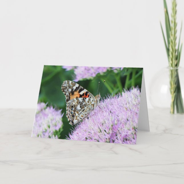 Carte Dame Peinte Douce (Devant)