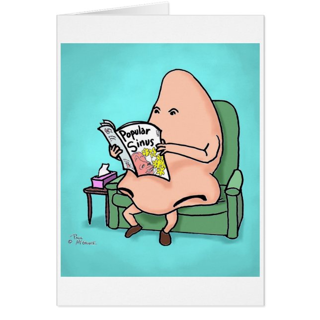 Carte d'amélioration verte "de sinus populaire" de (Devant)