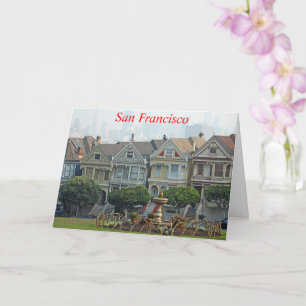 Carte Dames peintes, San Francisco, Californie