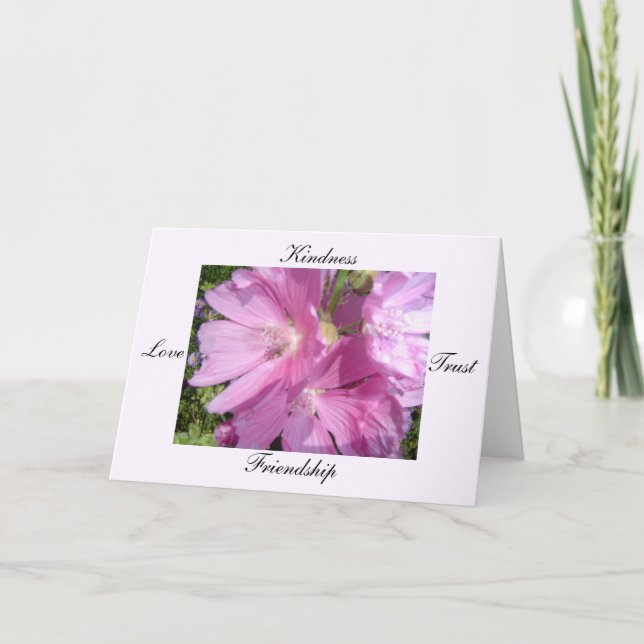 Carte d'amitié (Devant)