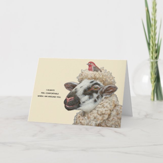 Carte d'amitié Charlie et Beatrice (Devant)