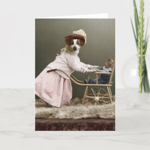 Carte d'amitié - Drôle petit chien!