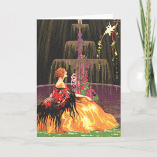 Carte d'amitié - La Fontaine