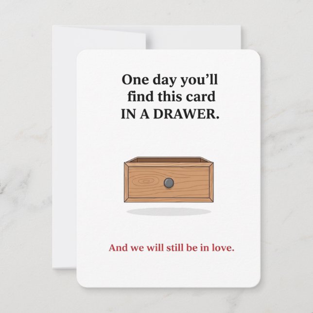 Carte d'amour • Cadeau d'anniversaire mignon pour  (Devant)