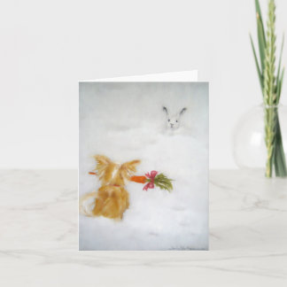 Carte d'amour de chiot