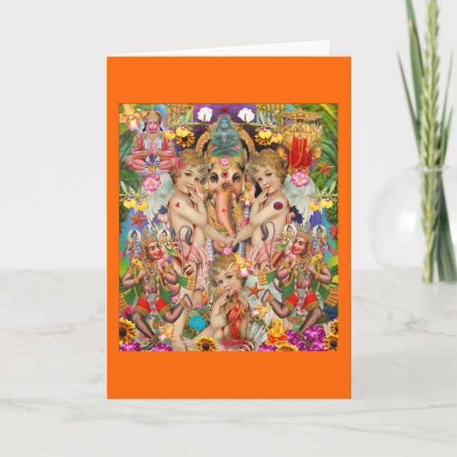 Carte d'amour de Ganesh (Devant)