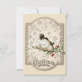Carte d'amour de Noël
