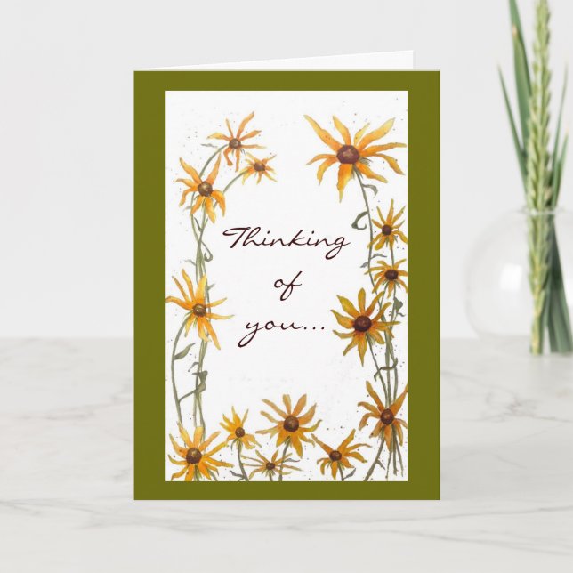 Carte d'amour et de support (Devant)