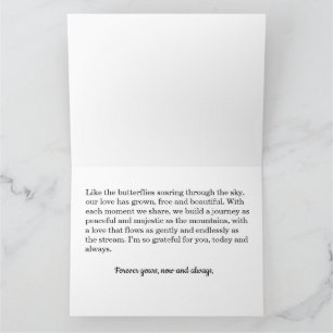 Carte d'amour éternel