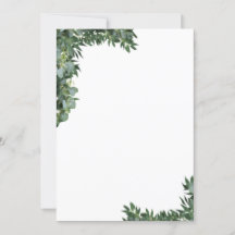 CARTE D'AMOUR EUCALYPTUS