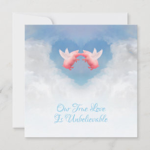Carte d'amour incroyable