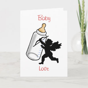 Carte d'amour pour bébé anti-Valentine