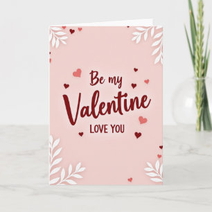 Carte d'amour pour la Saint-Valentin