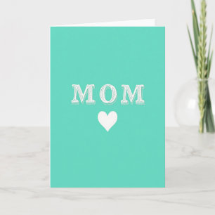 Carte d'amour pour maman