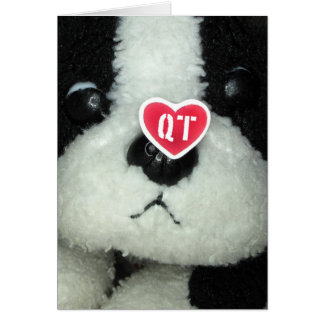Carte d'amour QT