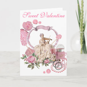 Carte d'amour Sweet Valentine rococo