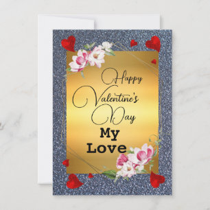 Carte d'amour triple