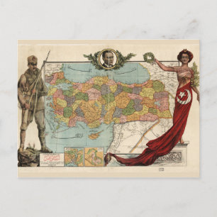 Carte d'Ana Vatan, Turquie (1927)