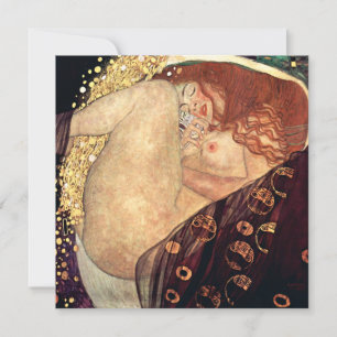 Carte Danae   Gustav Klimt  