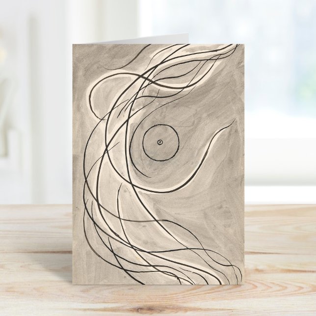 Carte Dance Abstraction | Abraham Walkowitz (Créateur téléchargé)