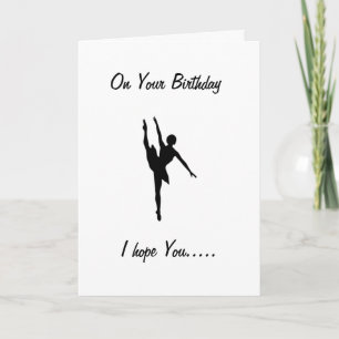 Carte DANCE TO YOUR HEART's CONTENT-BIRTHDAY
