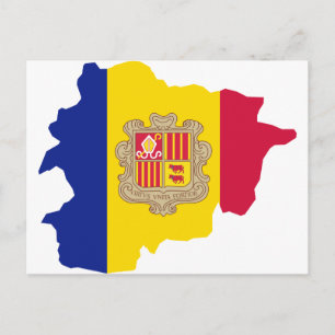 Carte d'Andorre AD