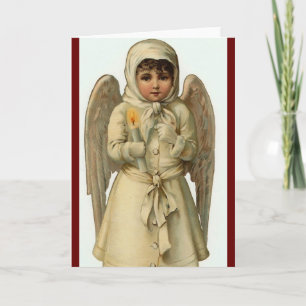 carte d'ange de noël