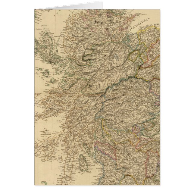 Carte d'Angleterre (Devant)