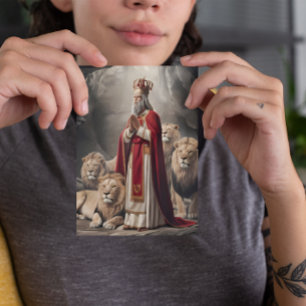 Carte Daniel in the lion`s den Greeting card 2