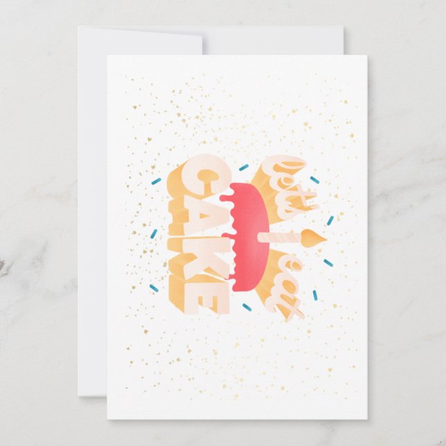 carte d'anniversaire (Devant)