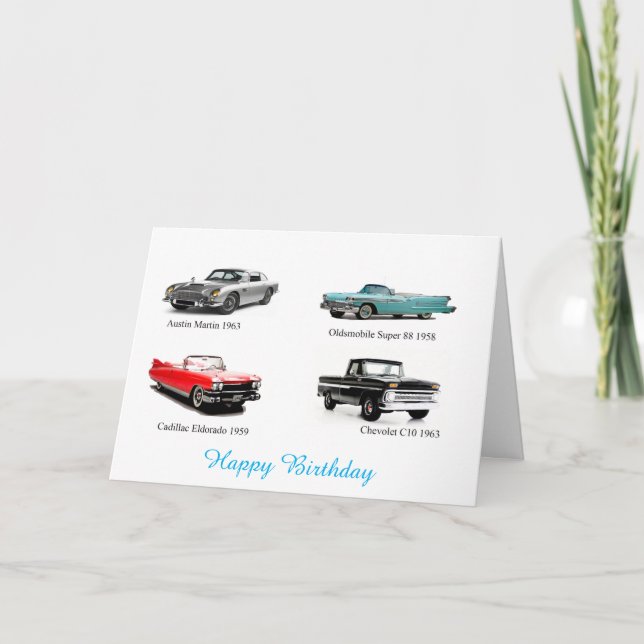 Carte d'anniversaire (Devant)