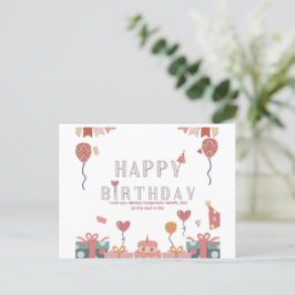 Carte d'anniversaire