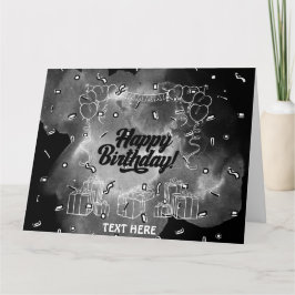 CARTE D'ANNIVERSAIRE