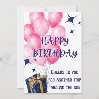Carte d'anniversaire