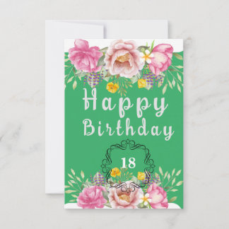 Carte d'anniversaire