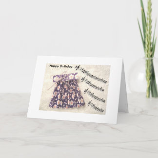 Carte d'anniversaire