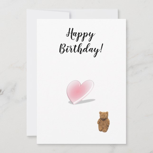 Carte d'anniversaire ! (Devant)