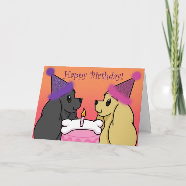 Carte d'anniversaire (Devant)