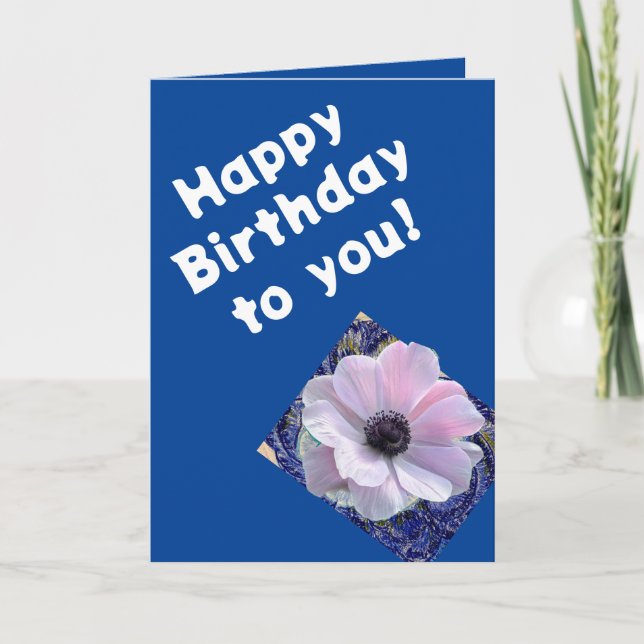 Carte d'anniversaire (Devant)